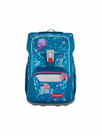 STEP BY STEP | Set de mochila escolar de 5 piezas GIANT Horse Lima | blau